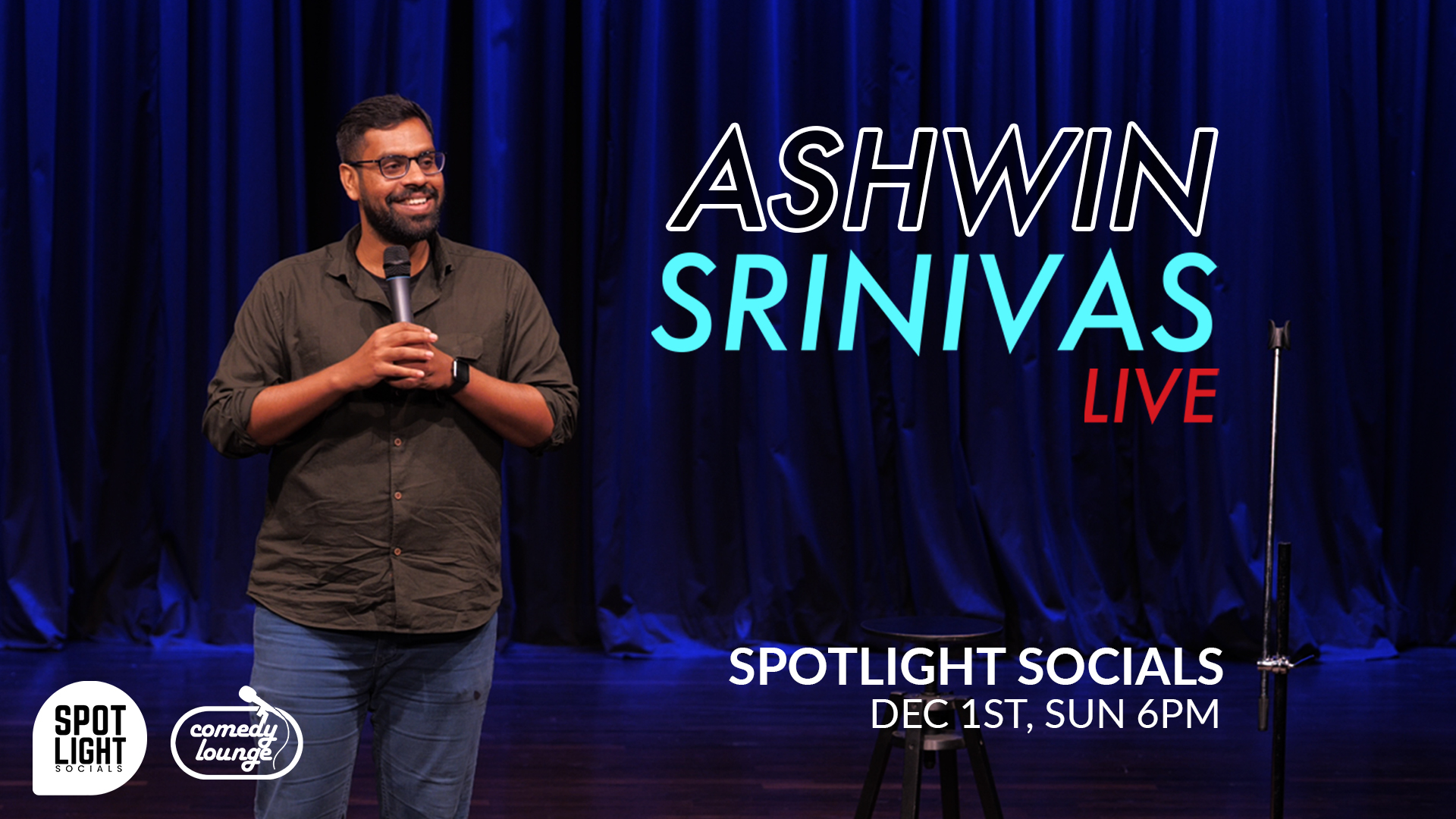 Read more about the article Ashwin Srinivas LIVE